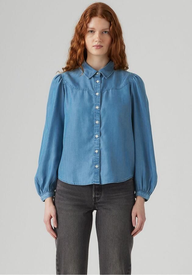 Levi's Blouse met lange mouwen Met pofmouwen - Foto 6