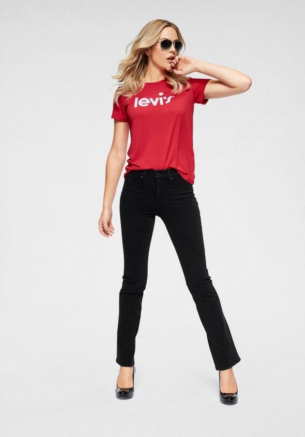 Levi's 300 Shaping bootcut jeans met stretch model '315™' - Foto 11