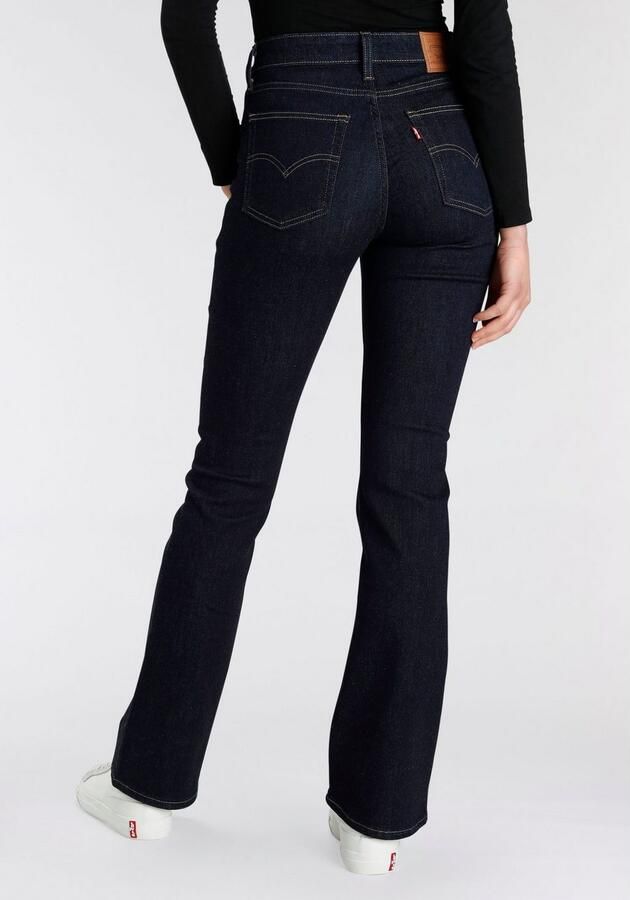 Levi's 725 high waist bootcut jeans dark blue denim - Foto 13