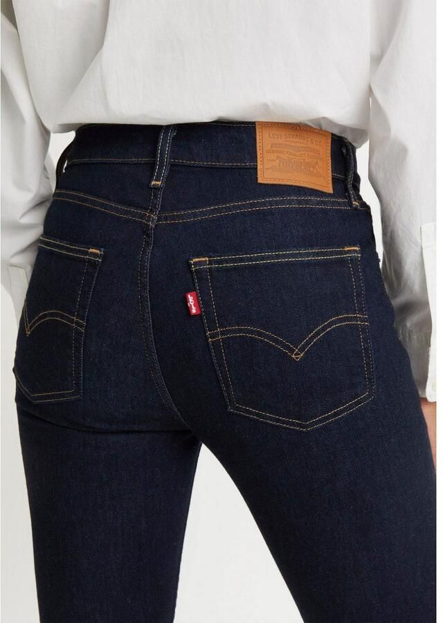 Levi's 725 high waist bootcut jeans dark blue denim - Foto 2