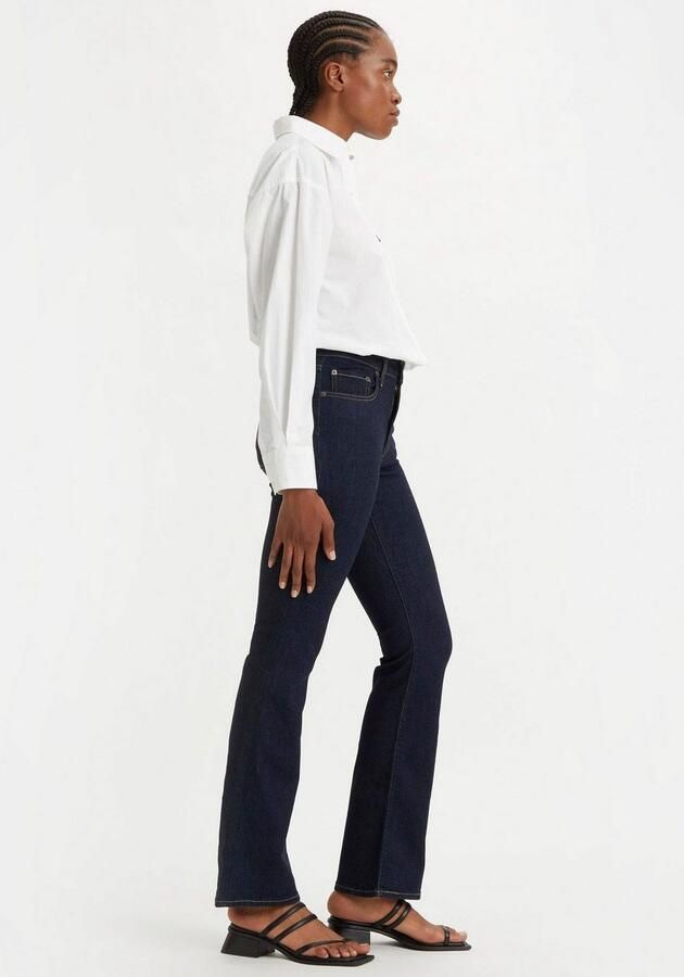 Levi's 725 high waist bootcut jeans dark blue denim - Foto 15