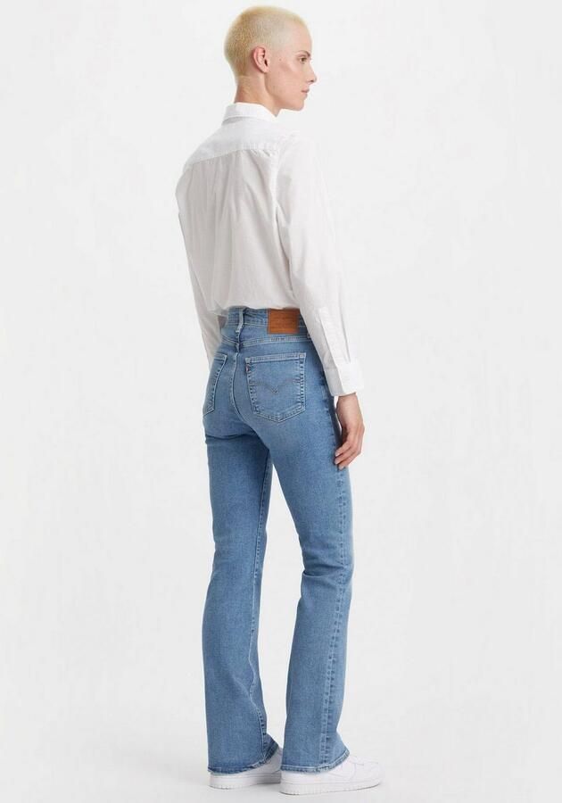 Levi's 725™ High Rise Bootcut Jeans light blue denim - Foto 7