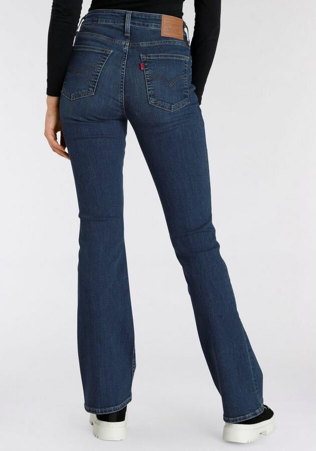 Levi's 725 high waist bootcut jeans dark blue denim - Foto 17