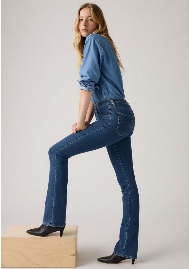 Levi's Bootcut Jeans Levis 725 High Rise Bootcut Triangle Explorati