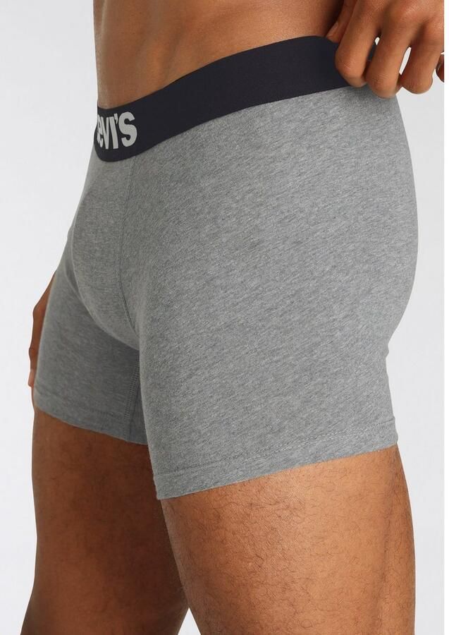 Levi's Boxershort Heren Solid Logo Boxer 4-pack (Set van 4) - Foto 6