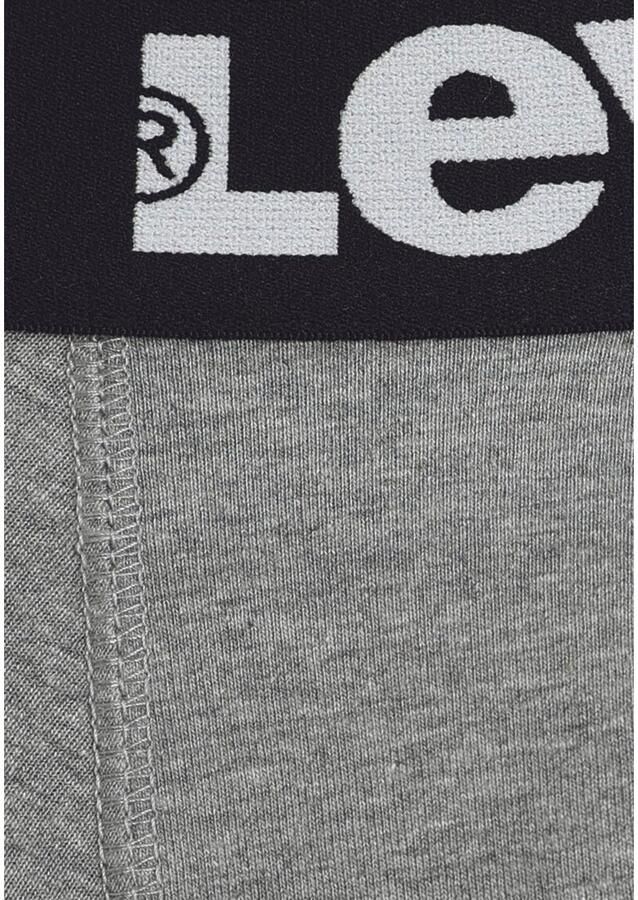 Levi's Boxershort Heren Solid Logo Boxer 4-pack (Set van 4) - Foto 5