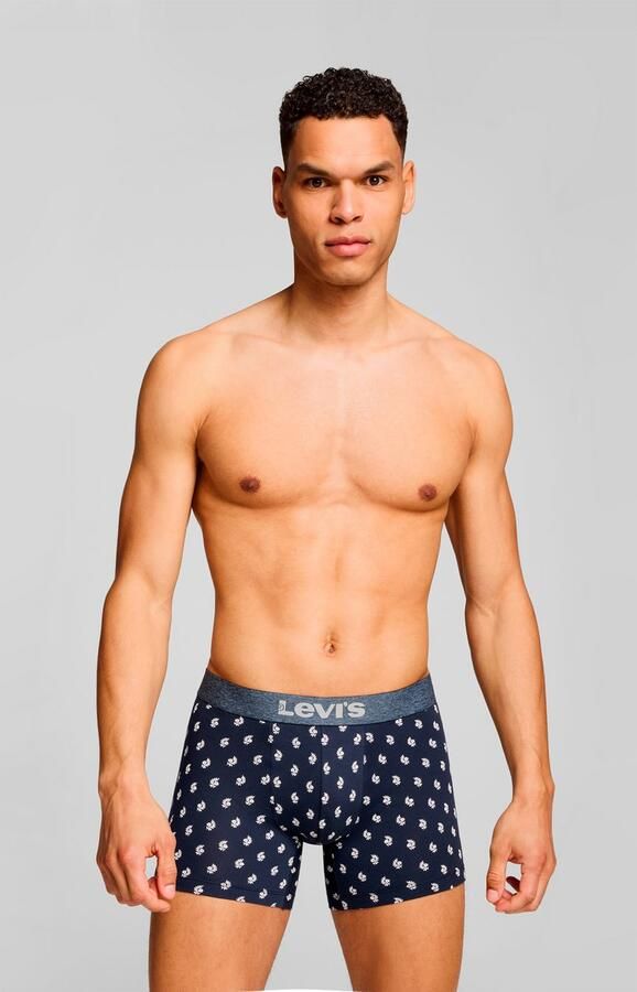 Levi's Boxershort LEVIS MEN DENIM GEO BOXER BRIEF 2P (Set van 2) - Foto 4