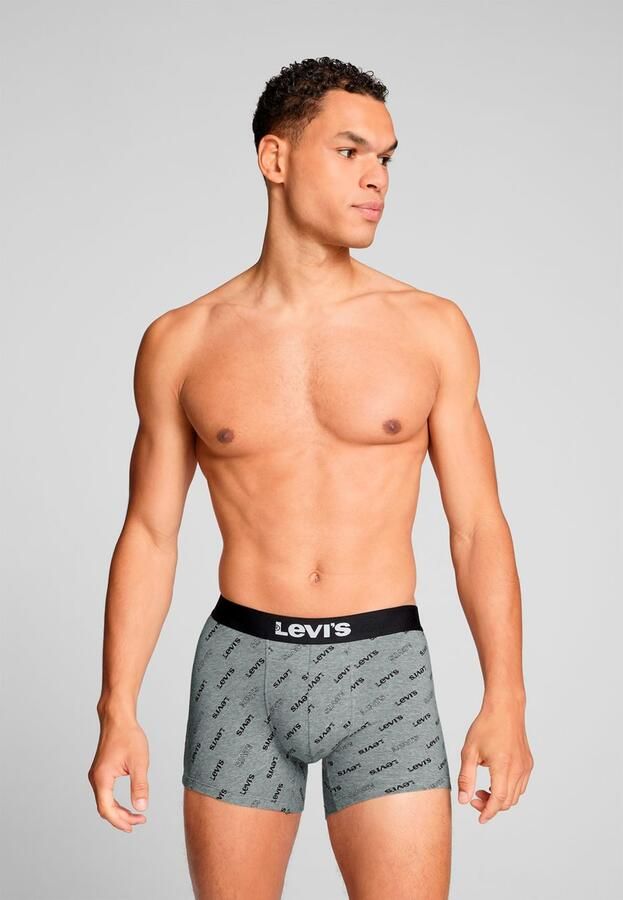 Levi's Boxershort LEVIS MEN LOGO AOP BOXER BRIEF ORG CO 2P (Set van 2) - Foto 6
