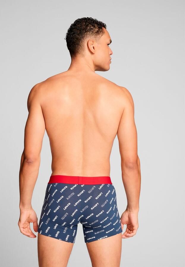 Levi's Boxershort LEVIS MEN LOGO AOP BOXER BRIEF ORG CO 2P (Set van 2) - Foto 4
