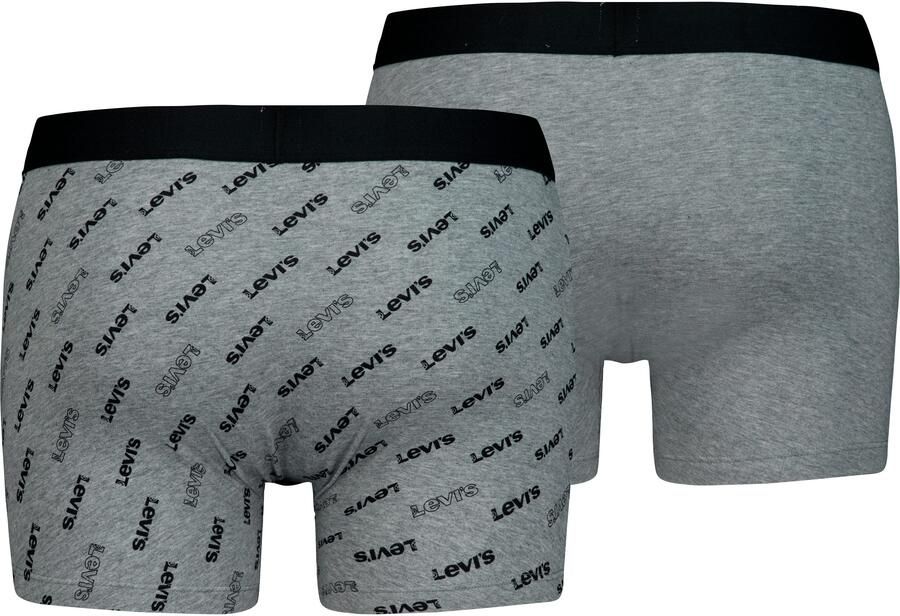 Levi's Boxershort LEVIS MEN LOGO AOP BOXER BRIEF ORG CO 2P (Set van 2) - Foto 4