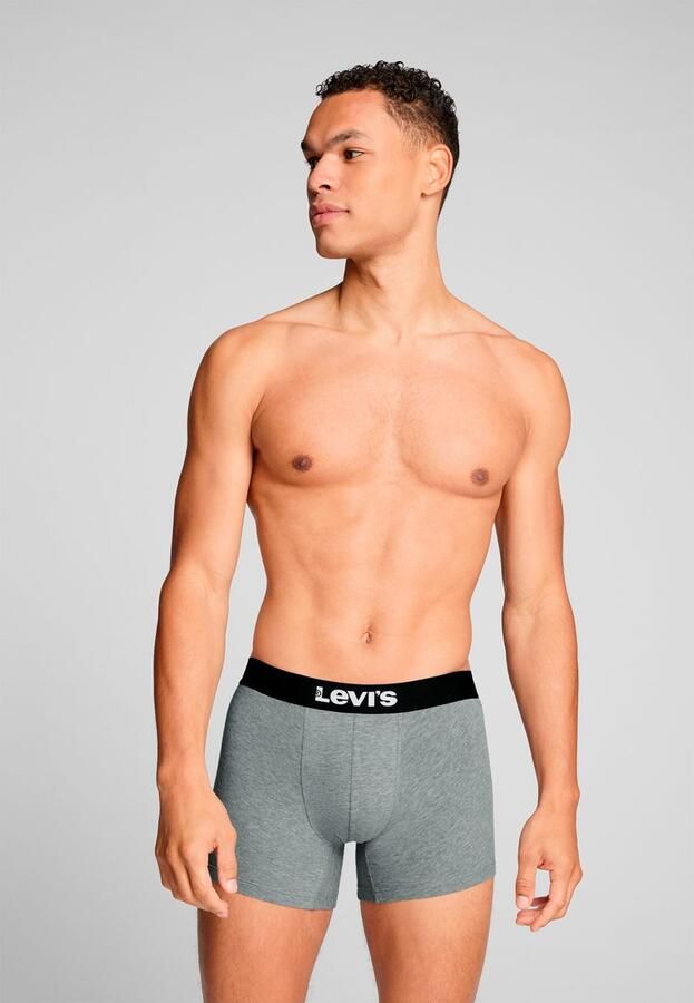 Levi's Boxershort LEVIS MEN LOGO AOP BOXER BRIEF ORG CO 2P (Set van 2) - Foto 3