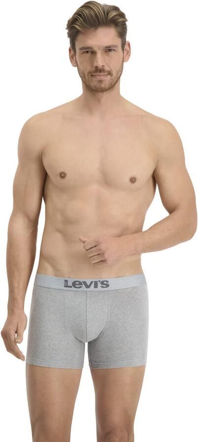 Levi's Boxershort LEVIS MEN MEL WB BOXER BRIEF ORG CO 2P (Set van 2) - Foto 5