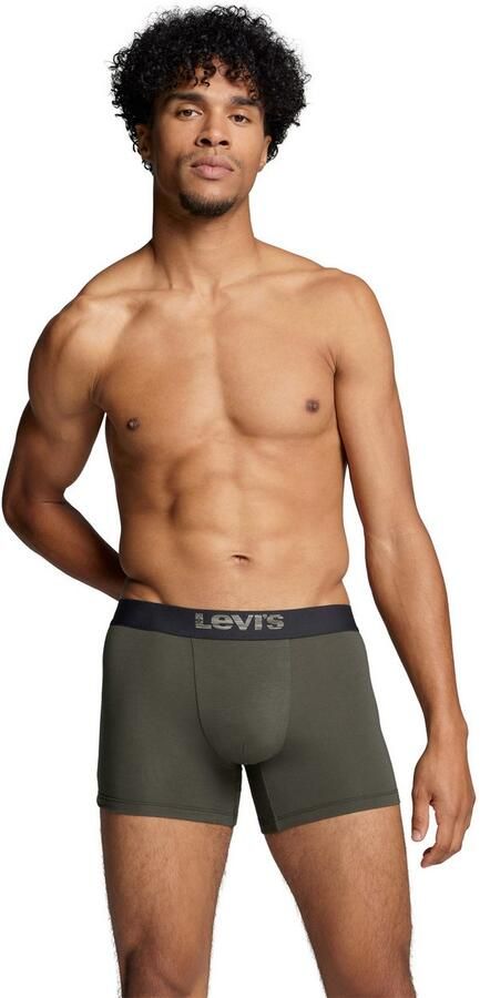 Levi's Boxershort LEVIS MEN MEL WB BOXER BRIEF ORG CO 2P (Set van 2) - Foto 6