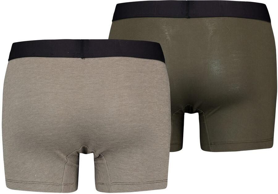 Levi's Boxershort LEVIS MEN MEL WB BOXER BRIEF ORG CO 2P (Set van 2)