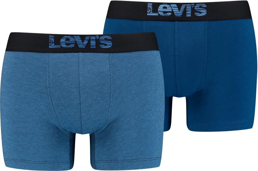 Levi's Boxershort LEVIS MEN OPT ILL BOXER BRIEF ORG CO 2P (Set van 2) - Foto 4