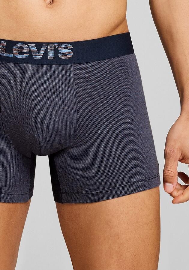 Levi's Boxershort LEVIS MEN OPT ILL BOXER BRIEF ORG CO 2P (Set van 2) - Foto 2