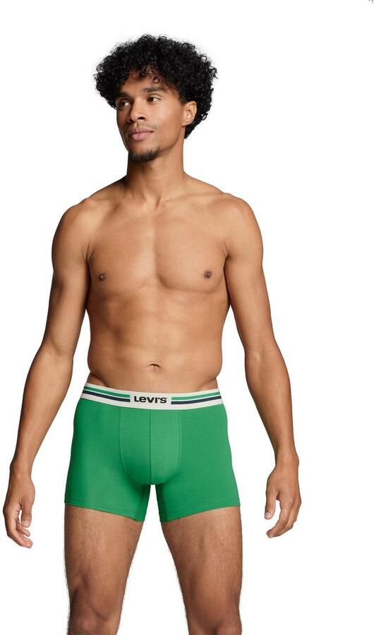 Levi's Boxershort LEVIS MEN PL SPW LOGO BOXER BRIEF ORG 2P (Set van 2) - Foto 4