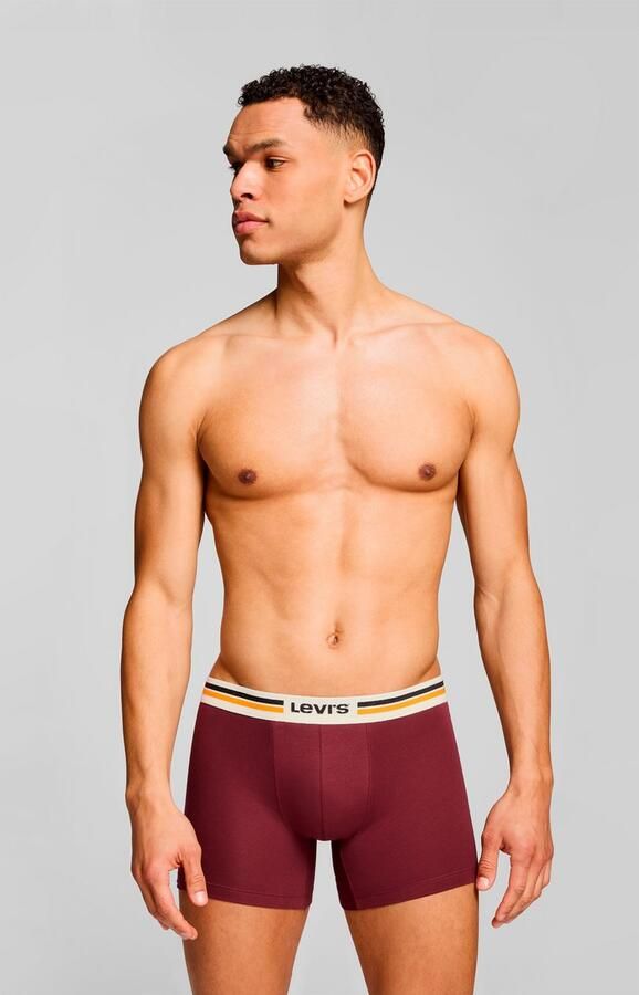 Levi's Boxershort LEVIS MEN PL SPW LOGO BOXER BRIEF ORG 2P (Set van 2) - Foto 6