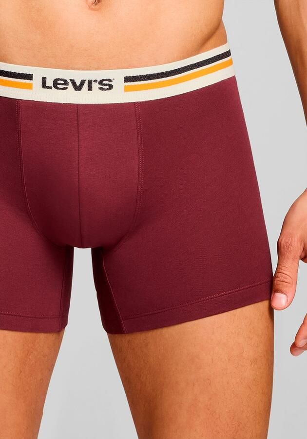 Levi's Boxershort LEVIS MEN PL SPW LOGO BOXER BRIEF ORG 2P (Set van 2) - Foto 3