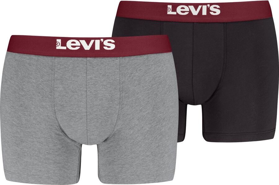 Levi's Boxershort LEVIS MEN SLD BASC BOXER BRIEF ORG CO 2P (Set van 2) - Foto 9