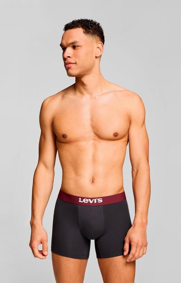 Levi's Boxershort LEVIS MEN SLD BASC BOXER BRIEF ORG CO 2P (Set van 2) - Foto 5