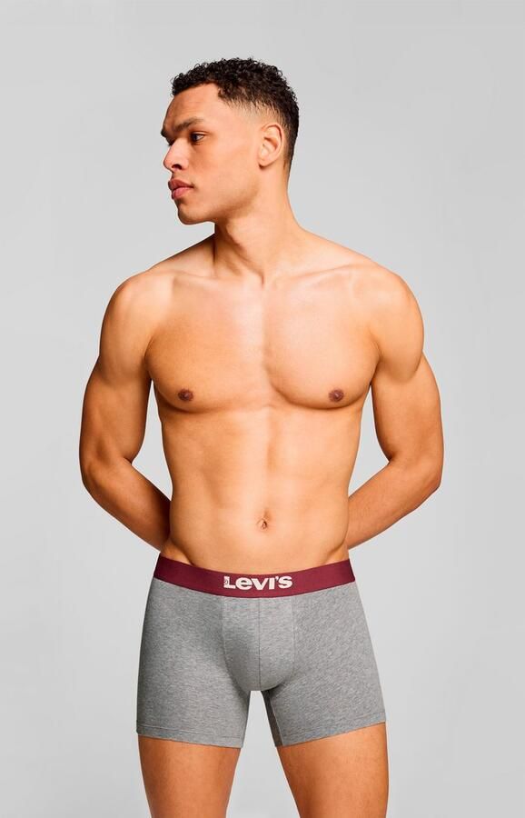 Levi's Boxershort LEVIS MEN SLD BASC BOXER BRIEF ORG CO 2P (Set van 2) - Foto 6