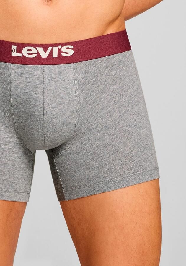 Levi's Boxershort LEVIS MEN SLD BASC BOXER BRIEF ORG CO 2P (Set van 2)