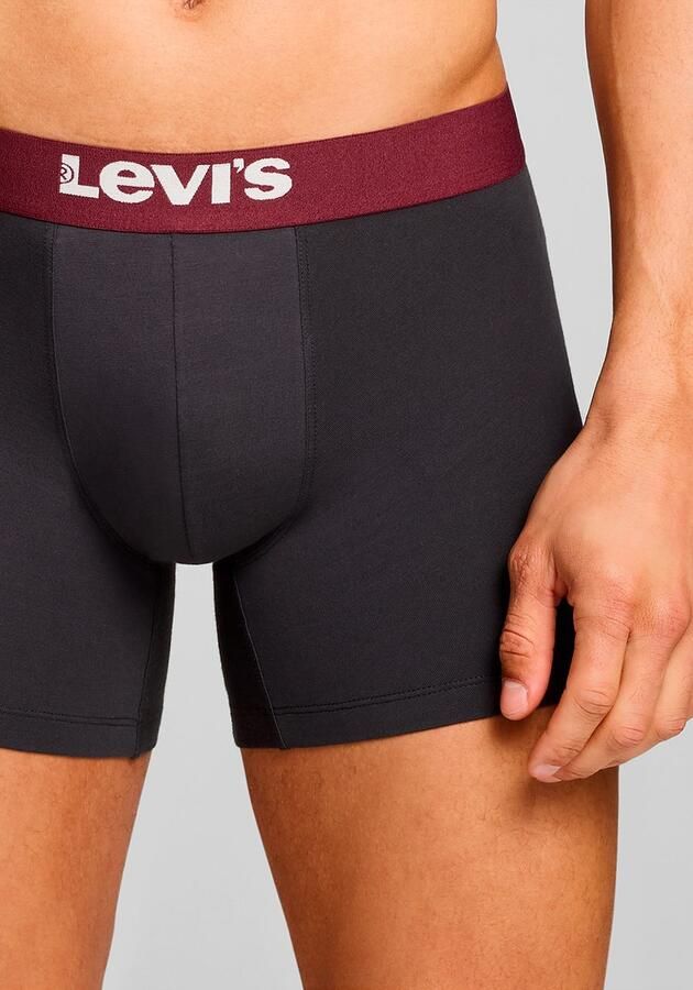 Levi's Boxershort LEVIS MEN SLD BASC BOXER BRIEF ORG CO 2P (Set van 2) - Foto 2