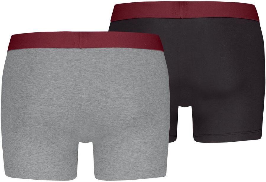 Levi's Boxershort LEVIS MEN SLD BASC BOXER BRIEF ORG CO 2P (Set van 2) - Foto 4