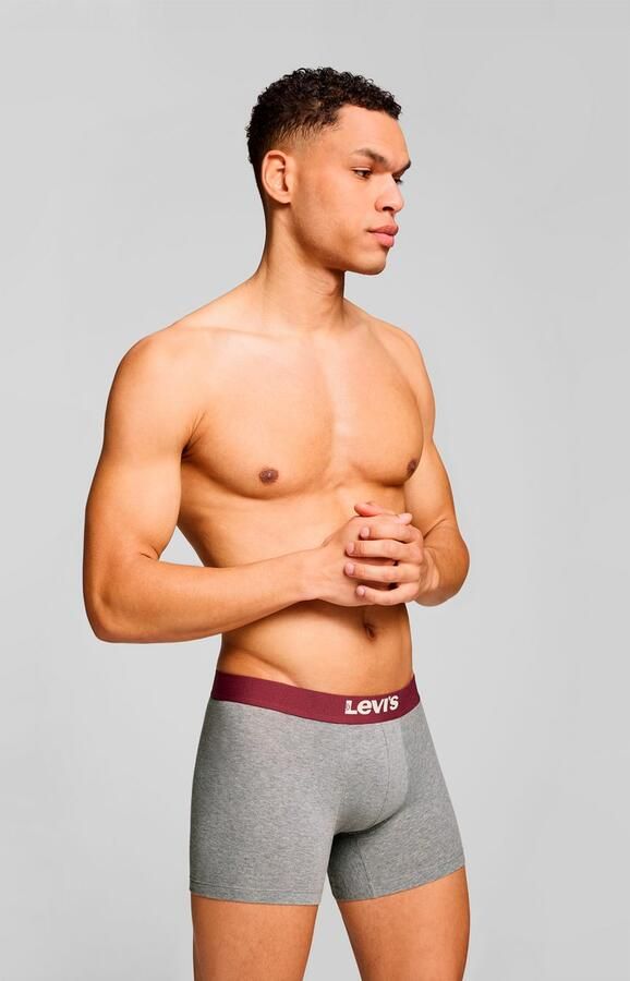 Levi's Boxershort LEVIS MEN SLD BASC BOXER BRIEF ORG CO 2P (Set van 2) - Foto 8