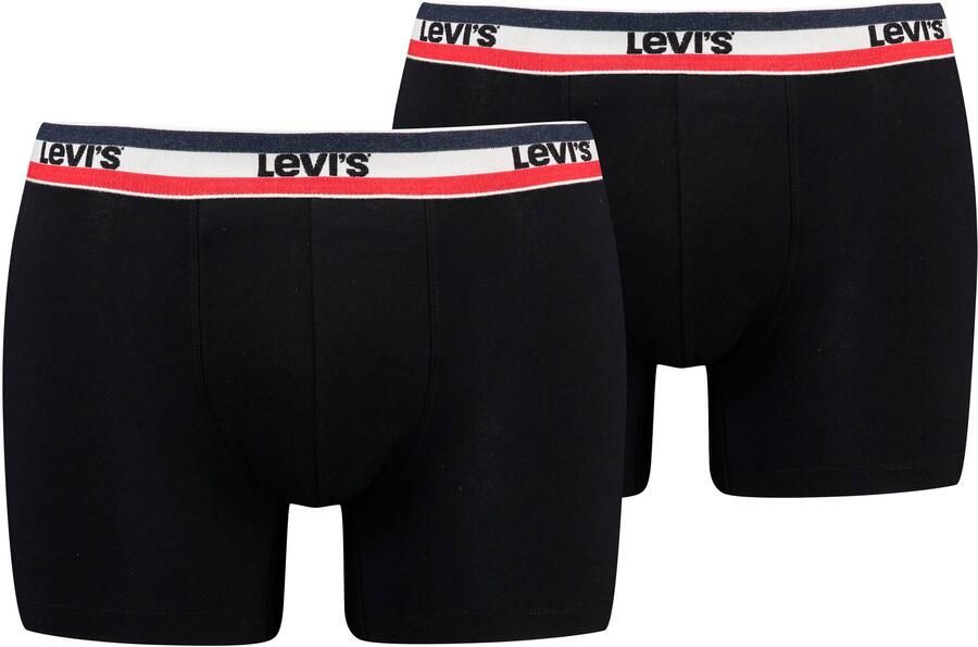 Levi's Boxershort LEVIS MEN SPW LOGO BOXER BRIEF ORG 2P (Set van 2) - Foto 4