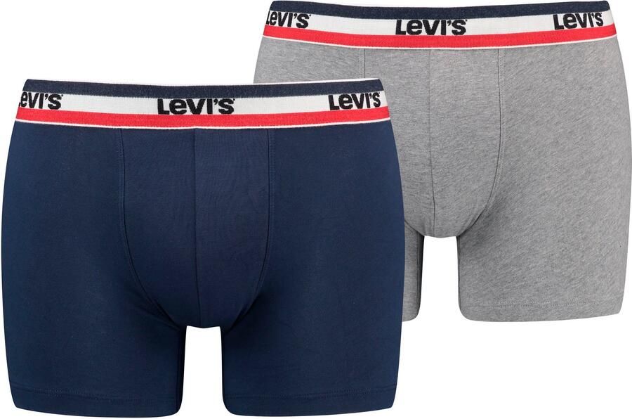 Levi's Boxershort LEVIS MEN SPW LOGO BOXER BRIEF ORG 2P (Set van 2) - Foto 7