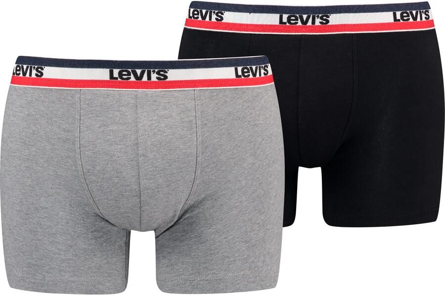 Levi's Boxershort LEVIS MEN SPW LOGO BOXER BRIEF ORG 2P (Set van 2) - Foto 13