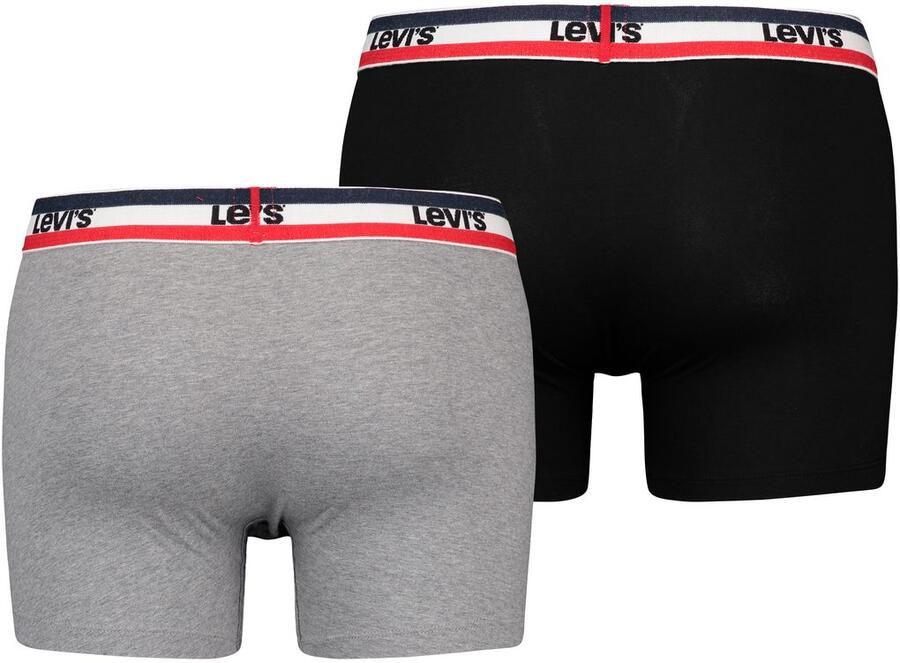Levi's Boxershort LEVIS MEN SPW LOGO BOXER BRIEF ORG 2P (Set van 2) - Foto 4