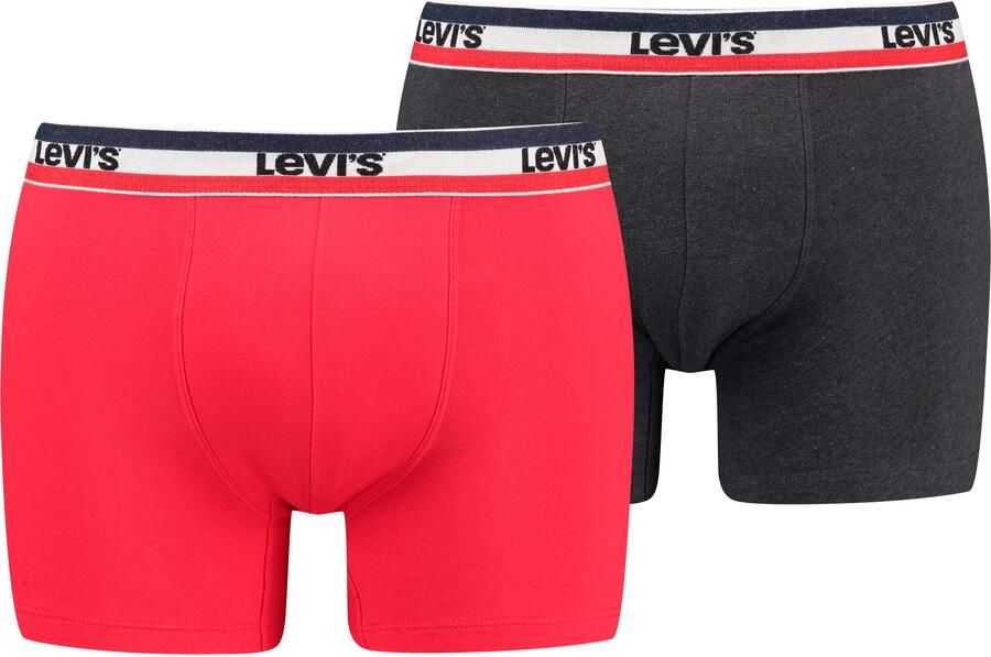 Levi's Boxershort LEVIS MEN SPW LOGO BOXER BRIEF ORG 2P (Set van 2) - Foto 9