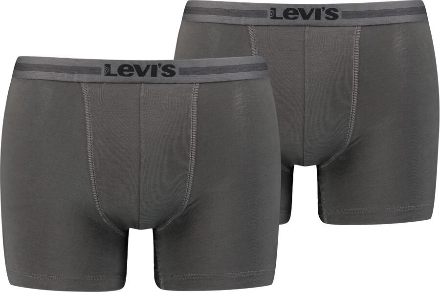 Levi's Boxershort LEVIS MEN TENCEL BOXER BRIEF 2P (2 stuks Set van 2) - Foto 5