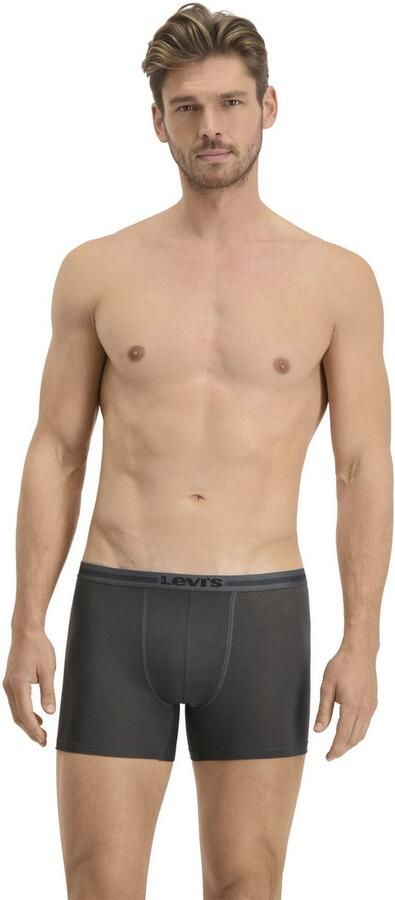Levi's Boxershort LEVIS MEN TENCEL BOXER BRIEF 2P (2 stuks Set van 2) - Foto 3