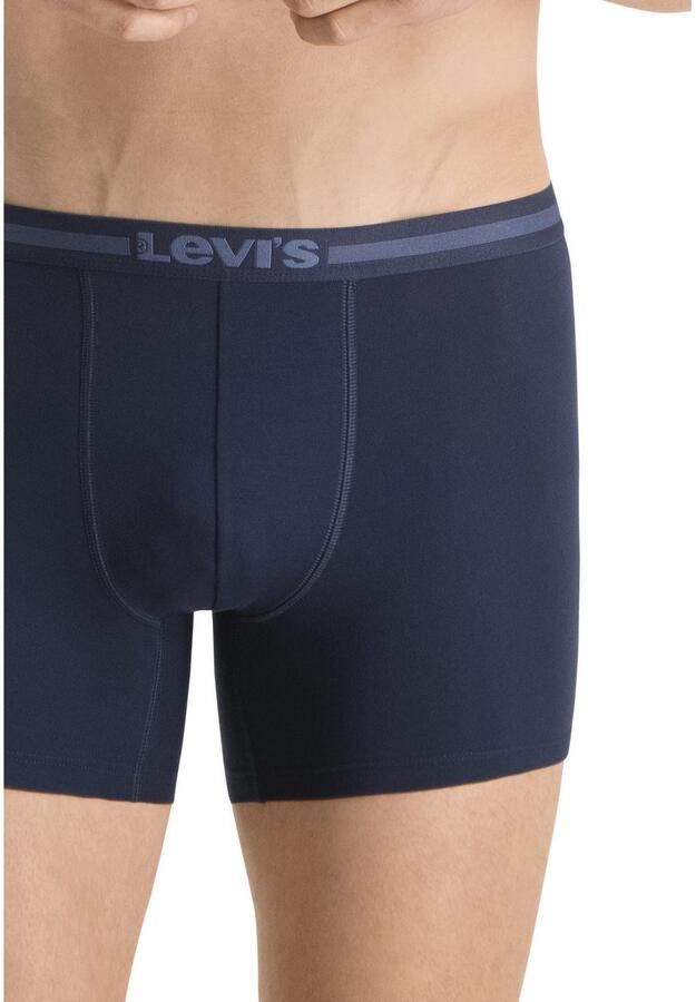 Levi's Boxershort LEVIS MEN TENCEL BOXER BRIEF 2P (2 stuks Set van 2)
