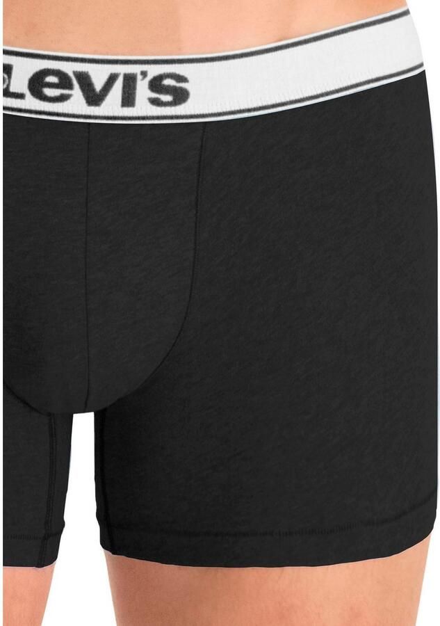 Levi's Boxershort LEVIS MEN VNTG HTR BOXER BRIEF ORG CO 2P (2 stuks Set van 2) - Foto 2
