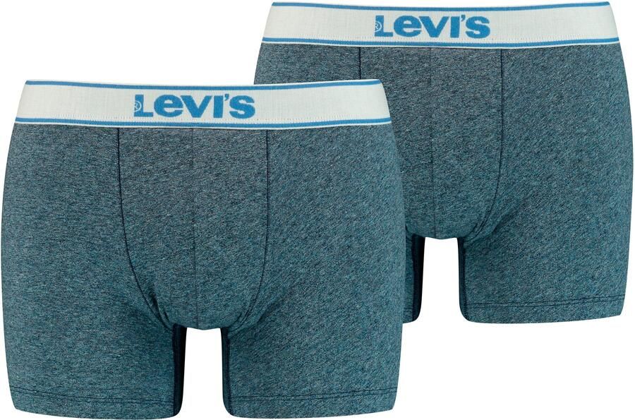 Levi's Boxershort LEVIS MEN VNTG HTR BOXER BRIEF ORG CO 2P (2 stuks Set van 2) - Foto 2
