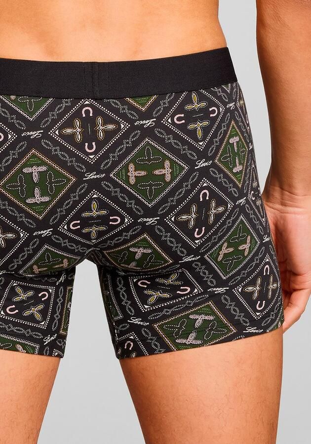 Levi's Boxershort LEVIS MEN WESTERN AOP BOXER BRIEF 2P (Set van 2)