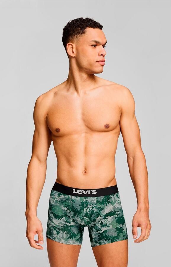 Levi's Boxershort LEVIS MEN WOODS CAMO BOXER BRIEF 2P (Set van 2) - Foto 6