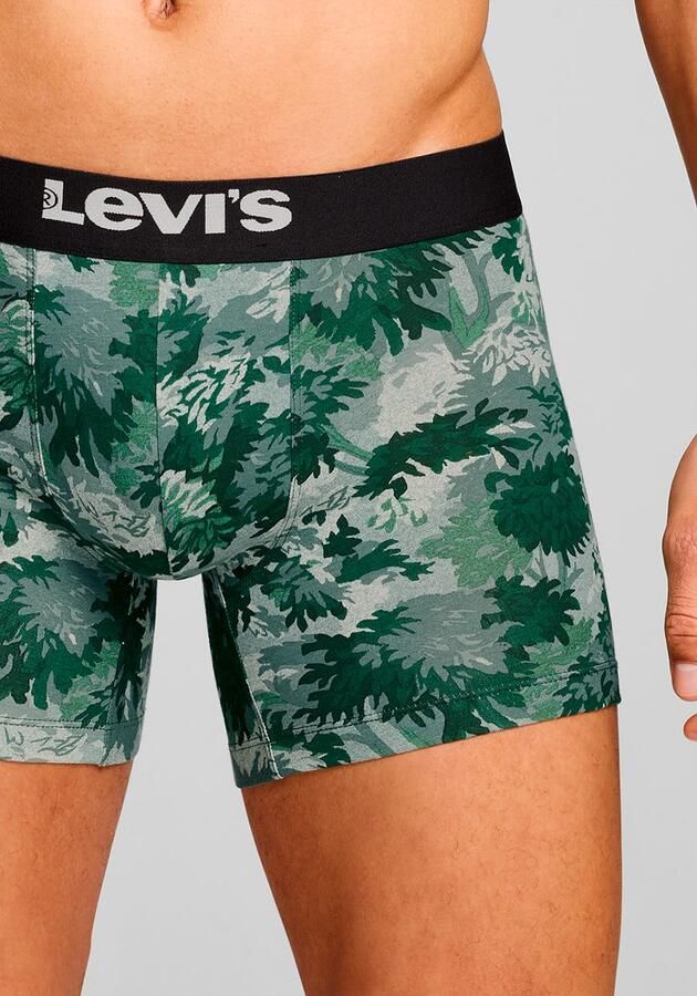 Levi's Boxershort LEVIS MEN WOODS CAMO BOXER BRIEF 2P (Set van 2)