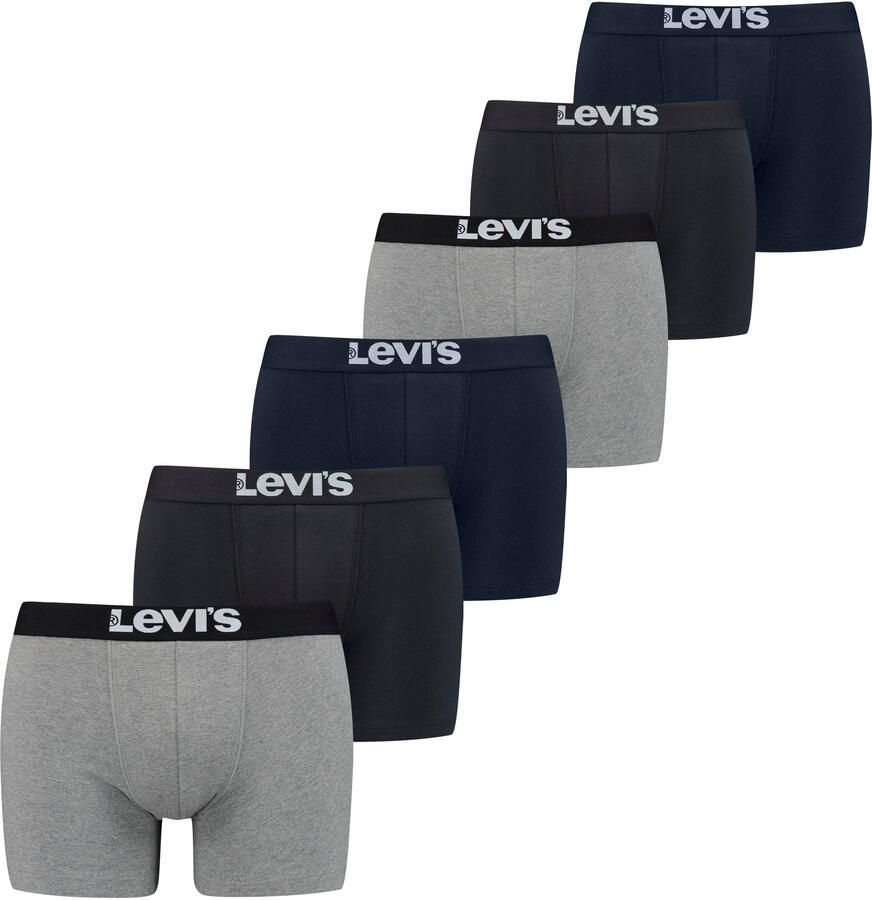 Levi's Boxershort met brede logoband (Set van 6) - Foto 3