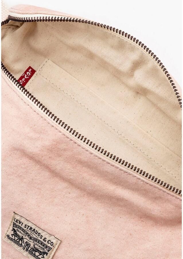Levi's crossbody tas met logo lichtroze - Foto 5