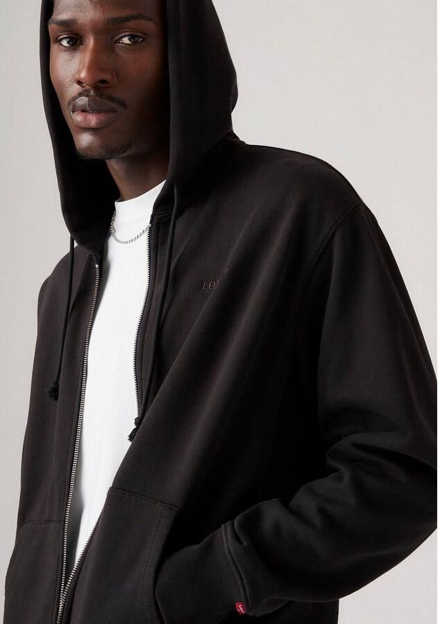 Levi's Relaxed fit sweatjack met labelstitching - Foto 4