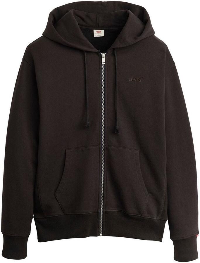 Levi's Relaxed fit sweatjack met labelstitching