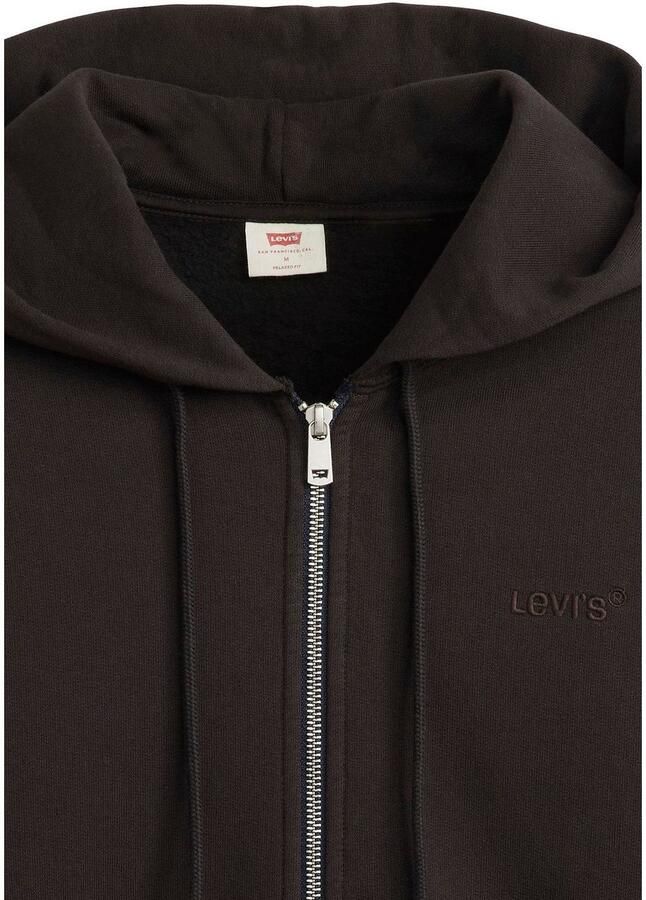 Levi's Relaxed fit sweatjack met labelstitching - Foto 2