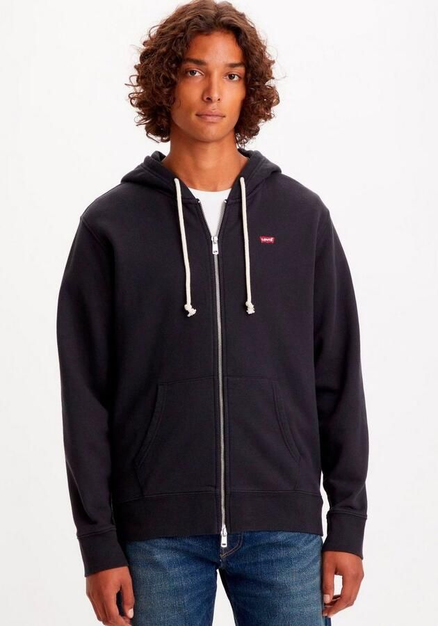 Levi's Capuchonsweatvest NEW ORIGINAL ZIP UP met logo-borduring en kangoeroezak - Foto 14