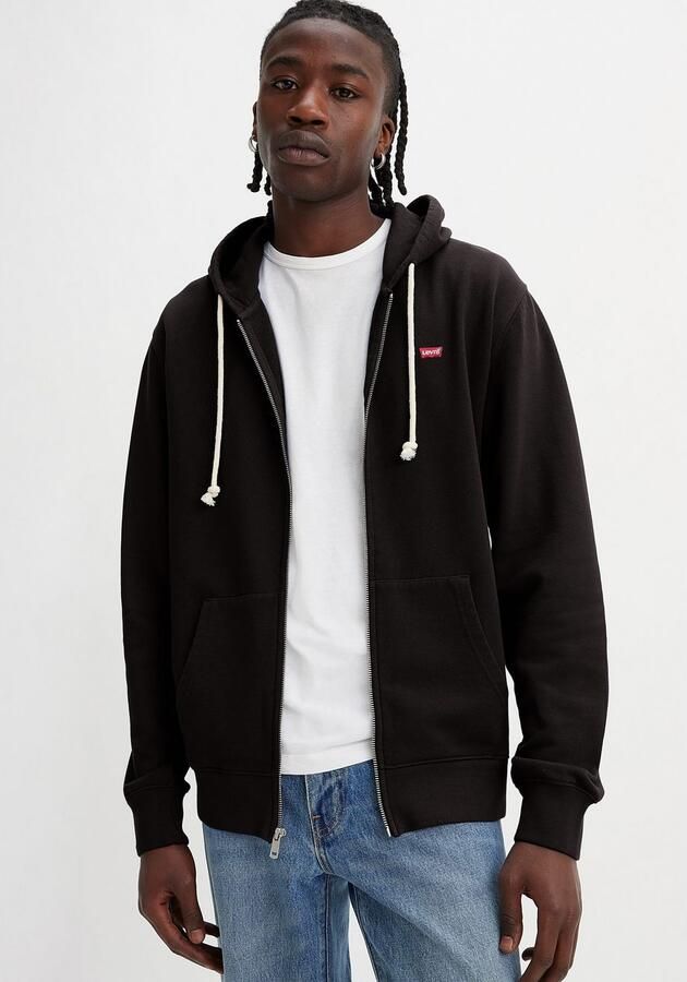 Levi's Capuchonsweatvest NEW ORIGINAL ZIP UP met logo-borduring en kangoeroezak - Foto 10